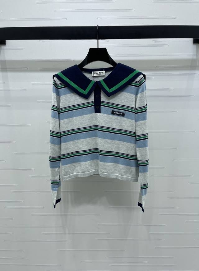 New, original, high-quality, Miumi* 2025 Early Fall collection! Long-sleeved kn