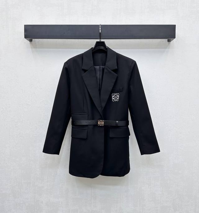 Loew*2025 New Arrivals. Single-button, custom-made blazer made of imported Yb tw