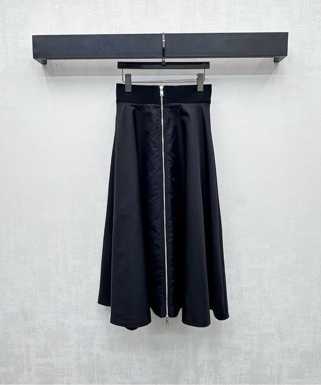 Pard*2025 New Arrival High-waisted Zipper Skirt Customized Yb Imported Recycled