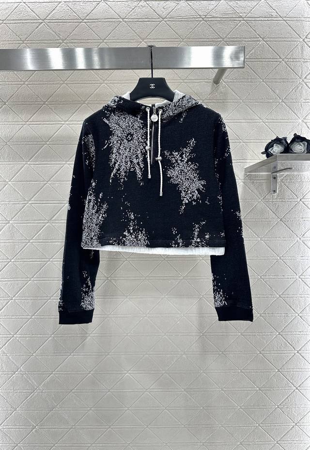 Chane* 2025 New Arrivals: Hooded Printed Sweatshirt and Skirt Set. Made from cus