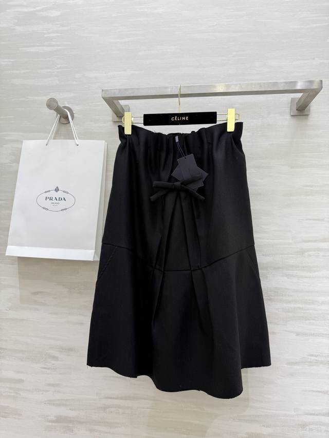 Prad2's new fall/winter two-way style bow-knot tube-style long skirt. Customized