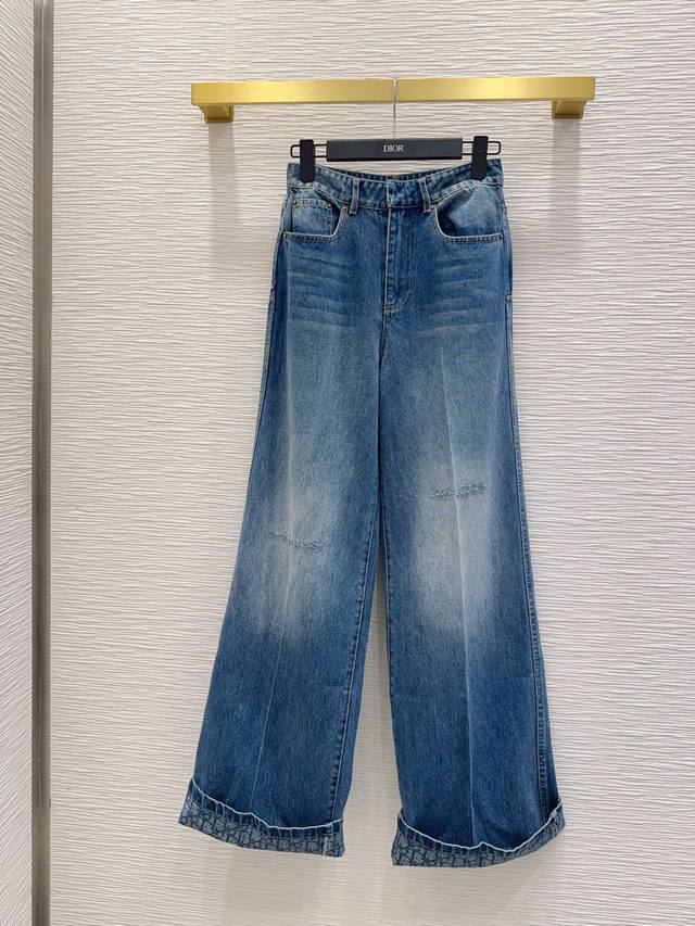 Christian Dio* 2025Fw new distressed denim with a high-quality look. A full rang