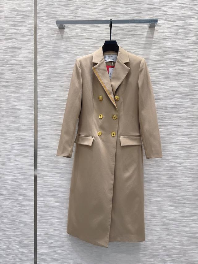 Schiapare*Lli's new 2025Fw trench coat features a classic British-inspired desig