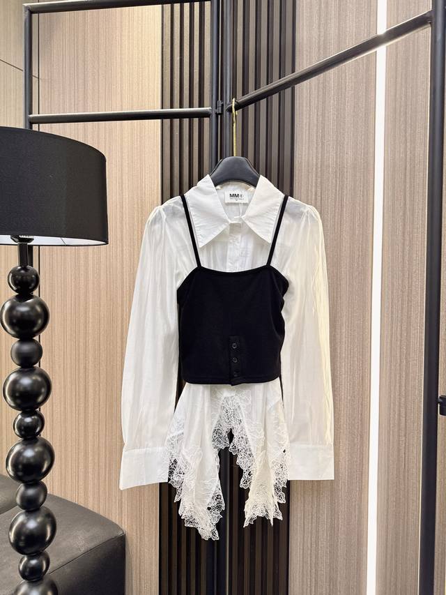 Mm6 2025 Autumn/Winter new style, both inside and out, a sense of luxury! Irregu