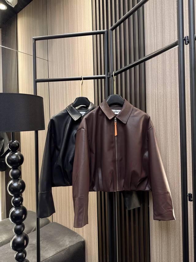 Loewe 2025 Fall/Winter new style interpretation! Selected Pu leather material zi