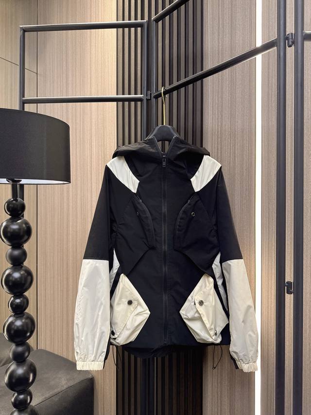 Xiaoxiangxiang 2025 autumn and winter new Xiaoxiang style contrast stitching ho
