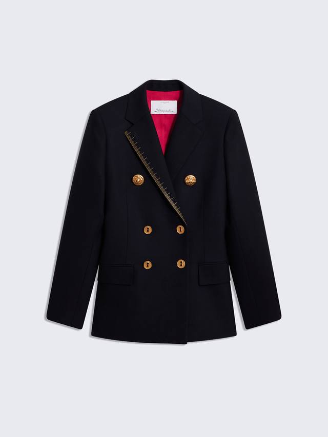 Schiapare*Li Schiaparelli's new autumn and winter custom-made double-breasted lo