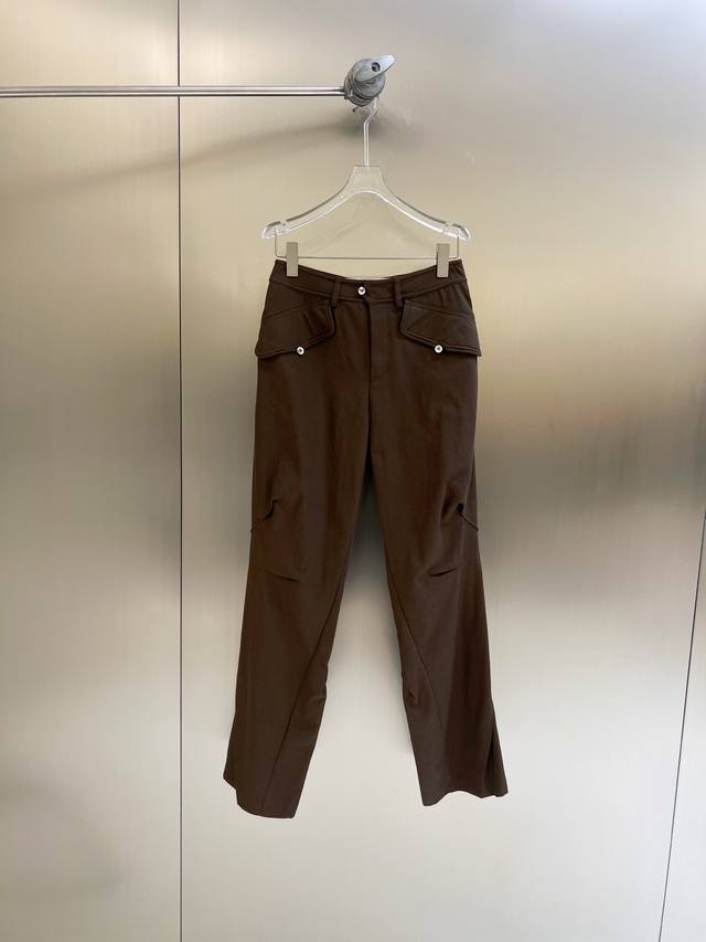 New release 2025 autumn and winter new style trousers with pleated and slightly