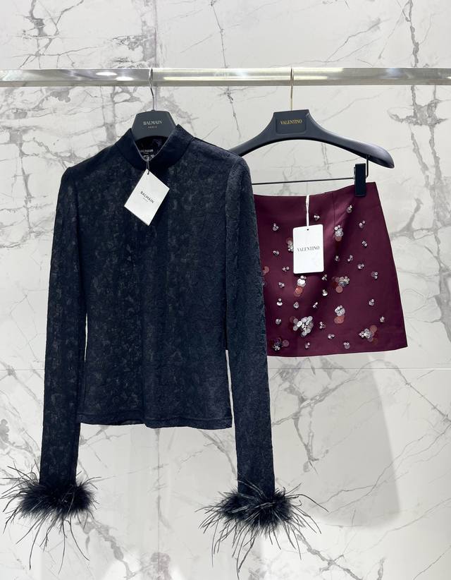 Wallen's new Angora red series Heavy industry series Skirt Yb customized flannel