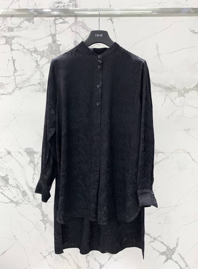 Dijia new style Chinese style jacquard acetate shirt exclusive first release cus