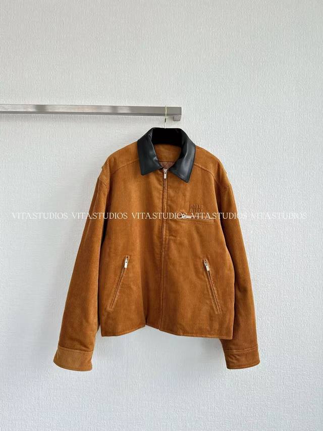 New Arrival Pre-Order Corduroy Jacket features a 100% cotton corduroy and sheep