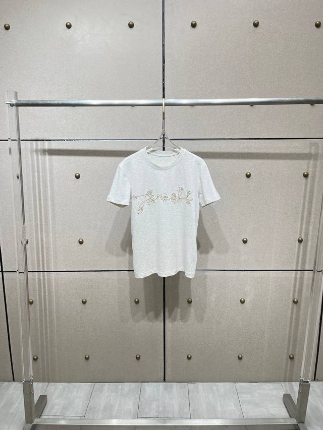 Handmade beaded embroidered T-shirt! Cotton Sml DDD