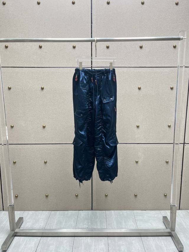 Acetate with leather contrast color heavy duty overalls! Acetate Sml DDD