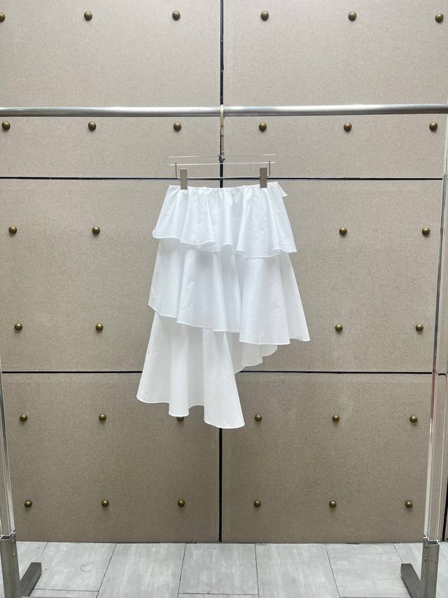 Spiral asymmetrical skirt! Cotton Sml DDD