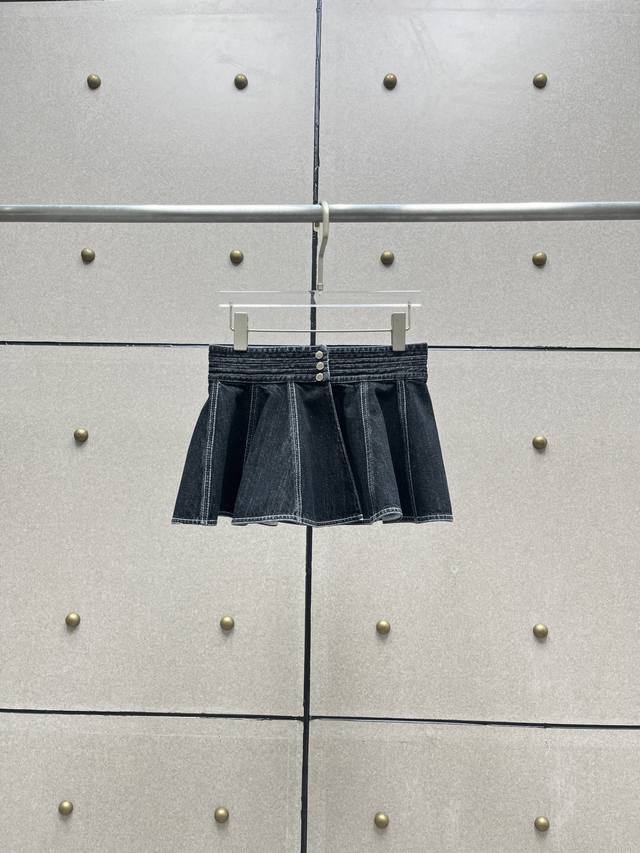 Alai* Denim patchwork belt! Sml DDD