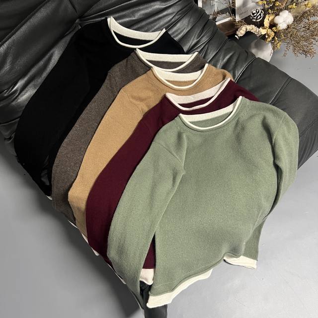 25 New cashmere sweater for early autumn Grasp the relaxed feeling of autumn and