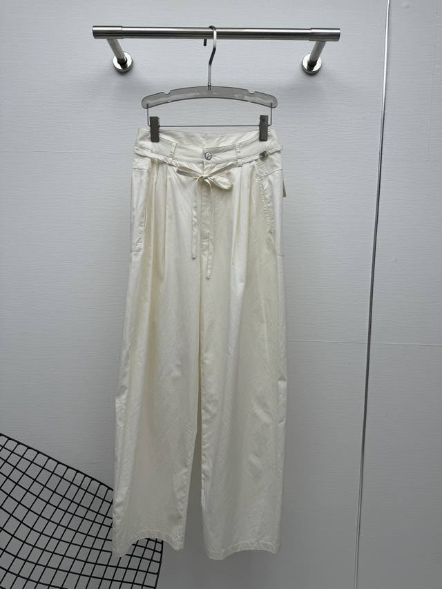 2025 New arrivals: Wide-leg trousers DDD, custom-made in Yb cotton and linen, co