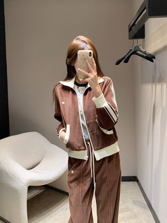 Trousers Jacket Celin* 25Fw Early Fall New Arc de Triomphe Zipper Stand Collar