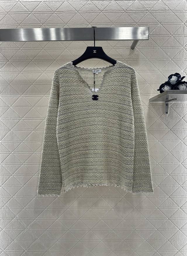 Chane* 2025 New Arrivals Horizontal Stripe Knit Long Sleeves Custom Yb Cotton Ya