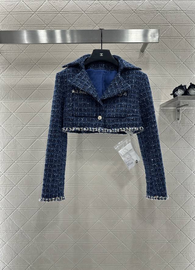 Chane* 2025 New Arrivals Heavy-Duty Cropped Dress Jacket Custom-Made in Yb impor