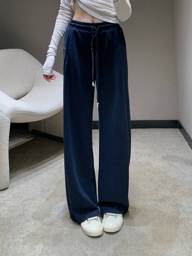 Alex*Nder Wang's new Spring/Summer 25Ss letter-embroidered drawstring casual pan