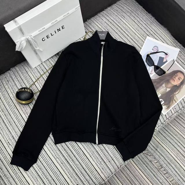 Highly recommend the Acne Stu*Dios 25Fw early fall new stand-up collar logo emb