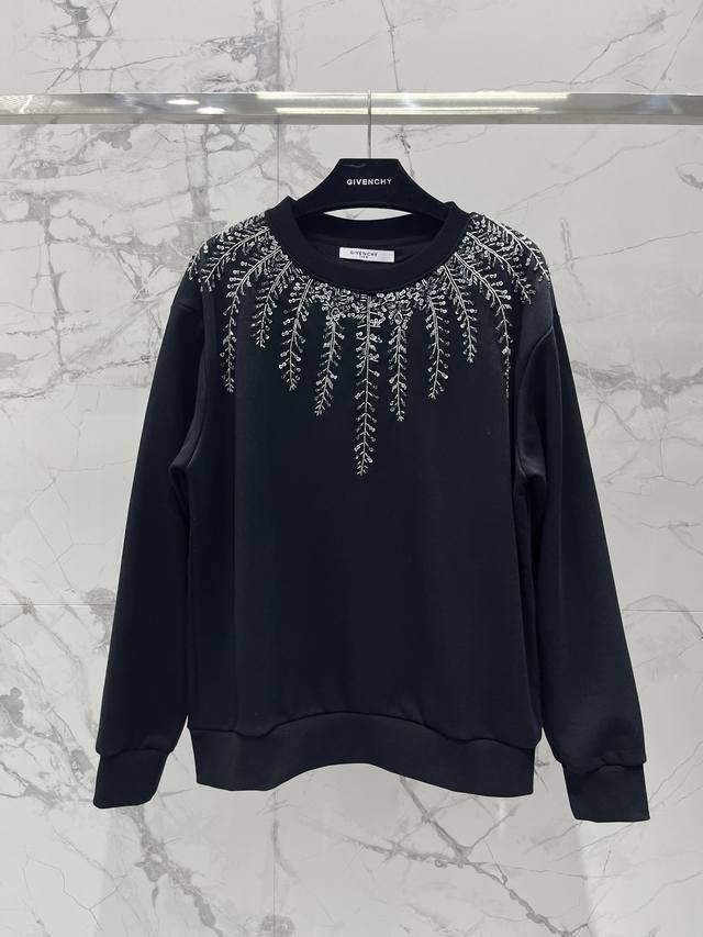 Givenchy's best-selling sweatshirt, hand-beaded, shipped Exclusive original hig