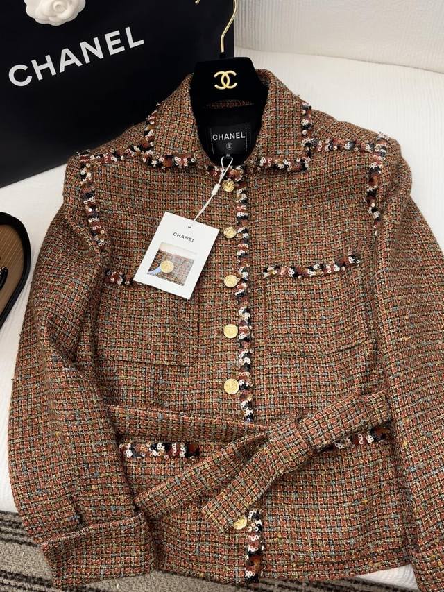 New arrival in stock, Chanel style latest show model, super heavy custom color