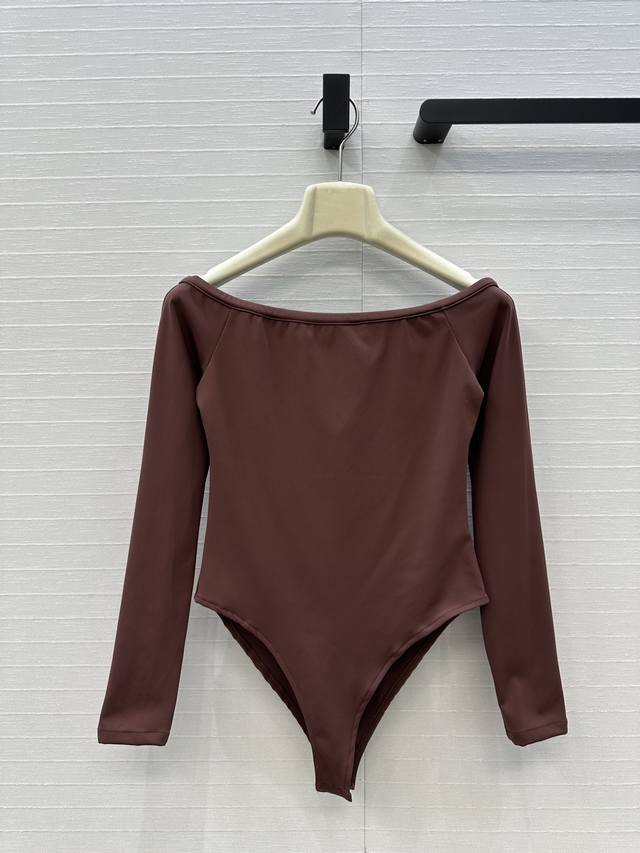 Highly recommended. This original, high-quality Alai* off-the-shoulder bodysuit