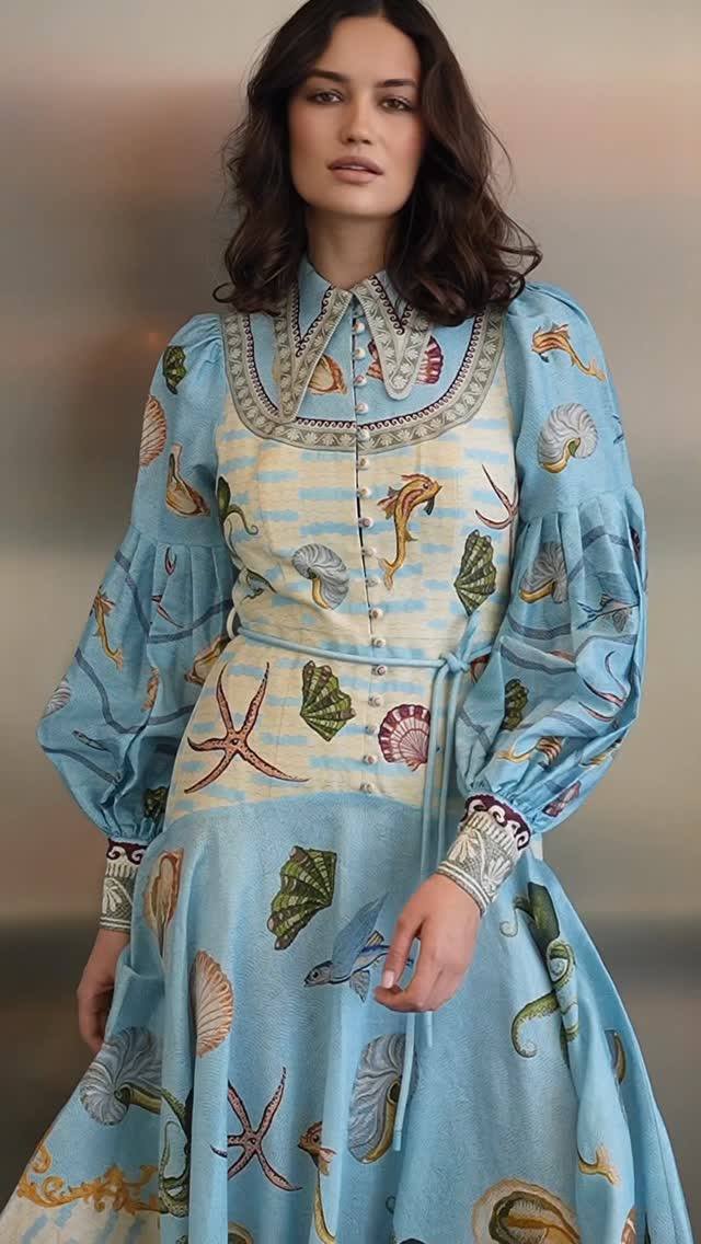 2025 Autumn New Products Report 6 8 10 12 Alem Linen Ocean Starfish Irregular Ma