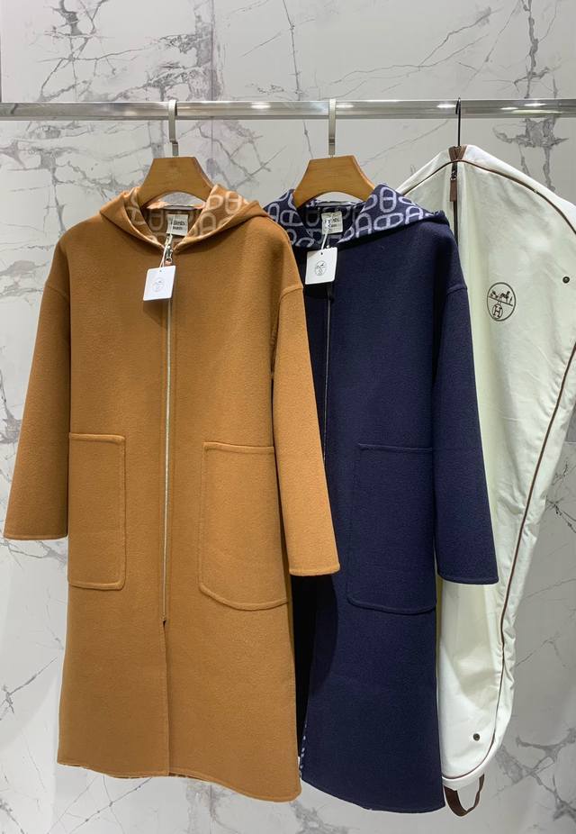 Aima's jacquard double-faced jacket Original quality for foreign trade High-end