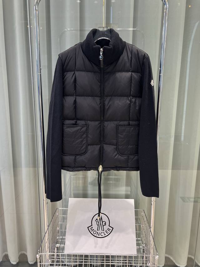 24 Moncler cashmere splicing down, reorder shipment Rich layering, very slim and