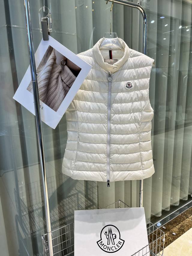 Moncler's new Igens women's down vest for 25, featuring a versatile fit for eve
