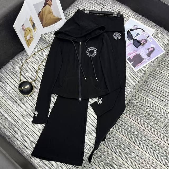 Highly recommend the 25th year early autumn series Crowe * new hooded slim-fit t