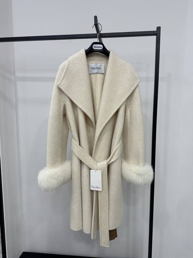 Maxmara *25 new autumn and winter high-quality cashmere coat A very heavy cashme