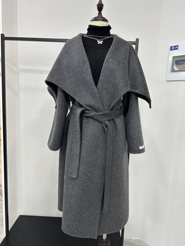 Maxmara *25 new autumn and winter high-quality cashmere coat A very heavy cashme