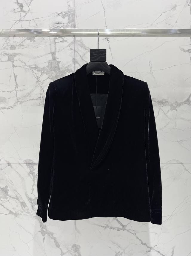 Holy Family Green Fruit Collar Velvet Jacket Unisex Same Series Simple and Atmo