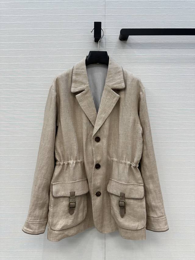 Highly recommend Lp's new hunting linen jacket. This British, vintage-inspired