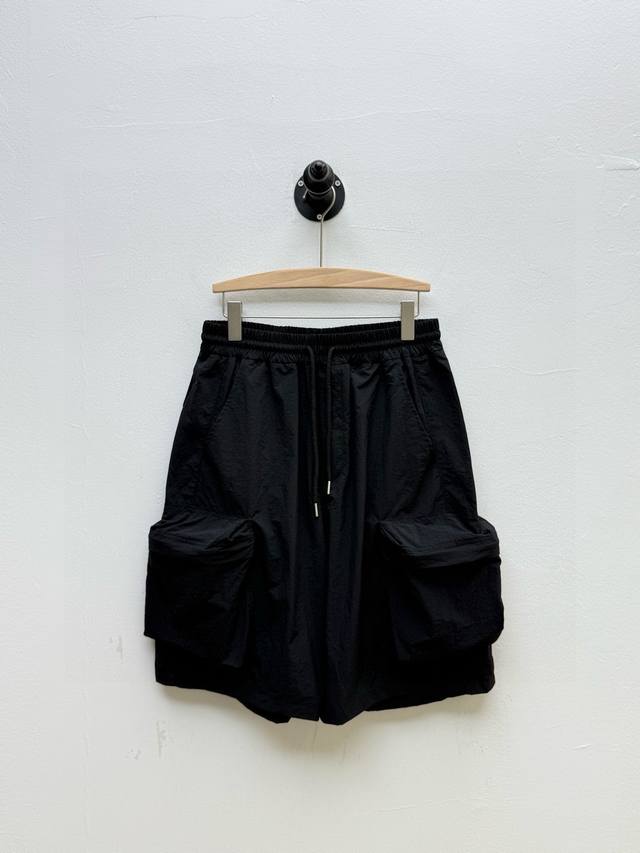 Loe logo-print nylon work shorts, from OEM manufacturer P. DDD, a new summer pro