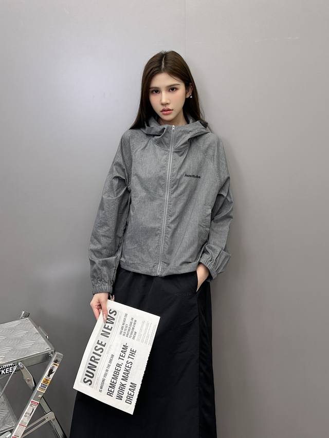Acne | New thin windbreaker, ready-to-wear washed and fried color process plus c