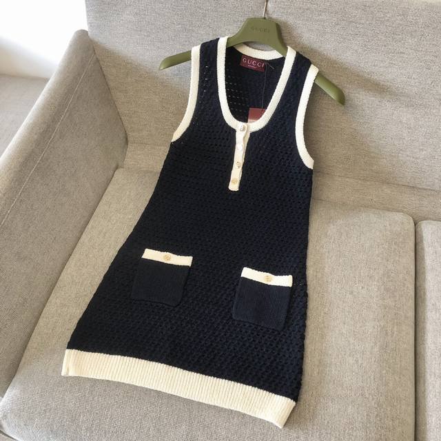 Gucci Cotton Crochet Dress Exclusive The Pre-Fall 2025 collection features a fus