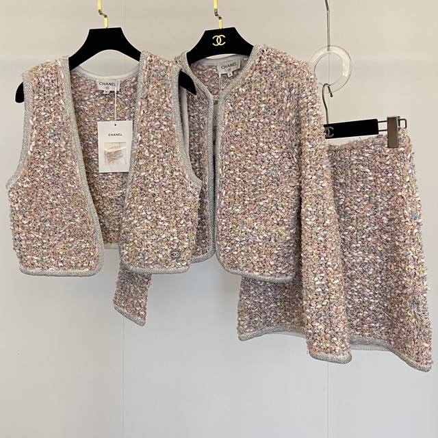 P Skirt Chan'1 25P Haute Couture Handicraft Series Heavy-duty yarn woven with rh