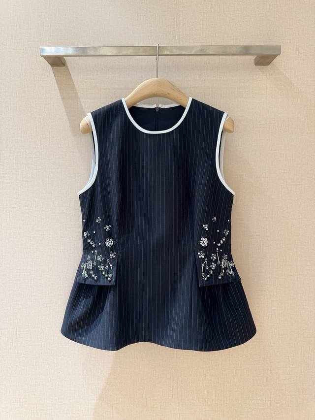 Tanya Tayl*O*R 2026 Early Spring New Product Recommendation Navy blue striped sl