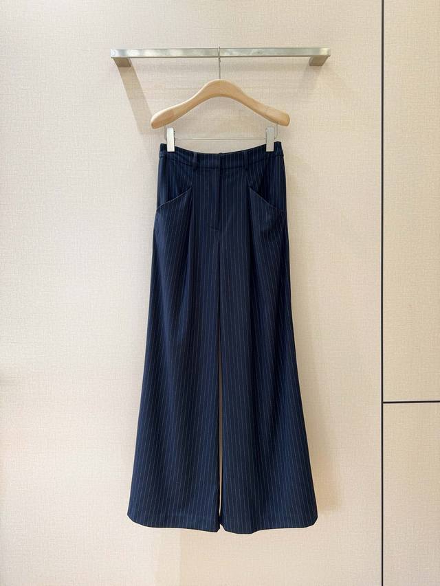 Tanya Tayl*O*R 2026 Early Spring New Product Recommendation Navy blue striped wi