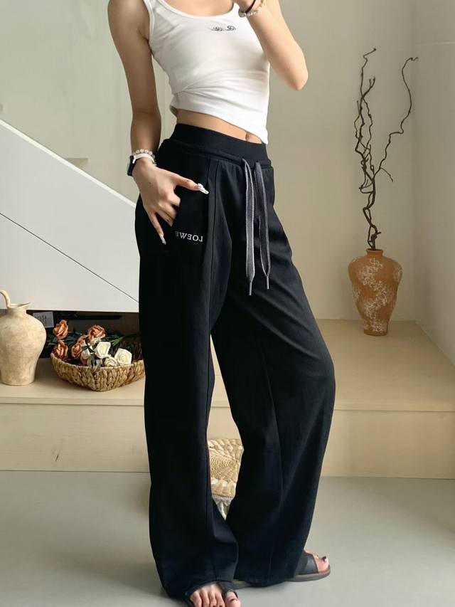 25 new summer high waist embroidery straight elastic waist versatile fashion col