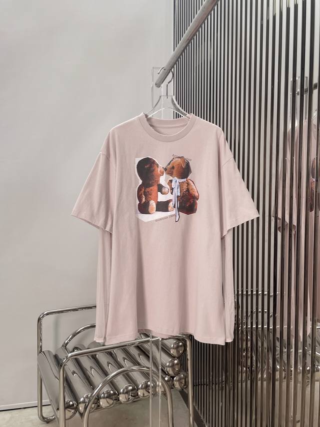Actual photos of the latest Acne 25New fake two-piece bear T-shirt size: Sml DD