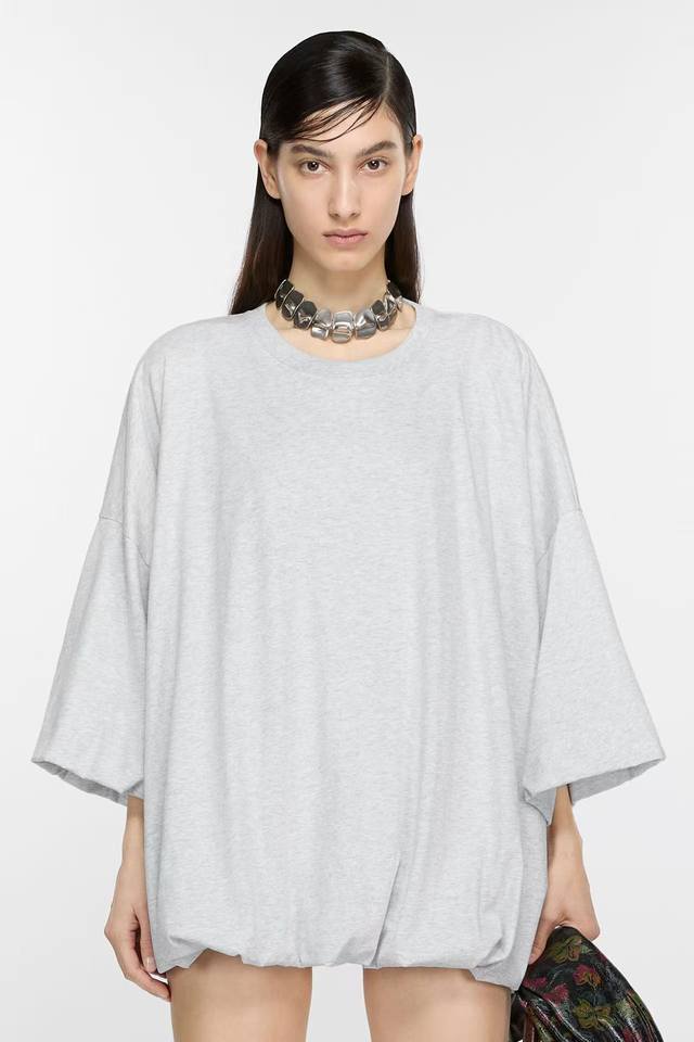 New Acne 25 New Jennie same style puff sleeve T-shirt Size: Sml DDD