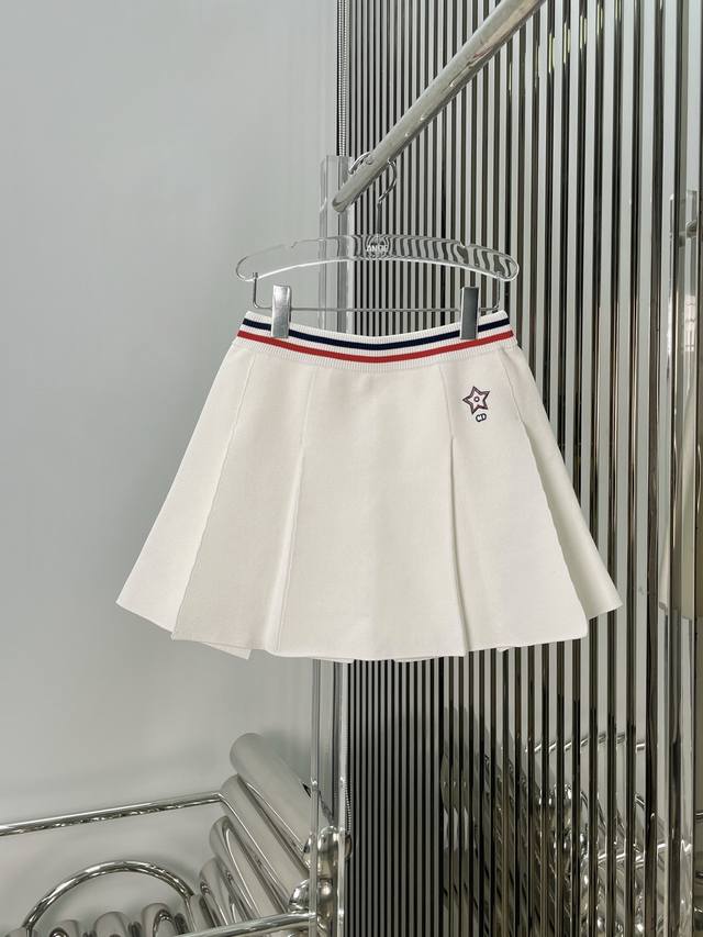 Actual photos of the latest D 25New tennis series knitted skirt Size: Sml DDD