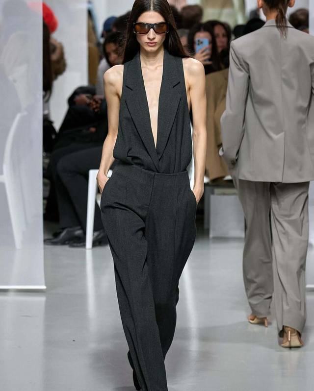 25Ss Spring/Summer Christopher Esber Show Jumpsuit, Suit Pants Top Sml Pants Sml