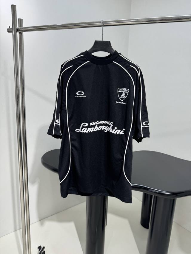 25 New Arrival | Automobili Lamborghini collaboration oversized short-sleeved T-